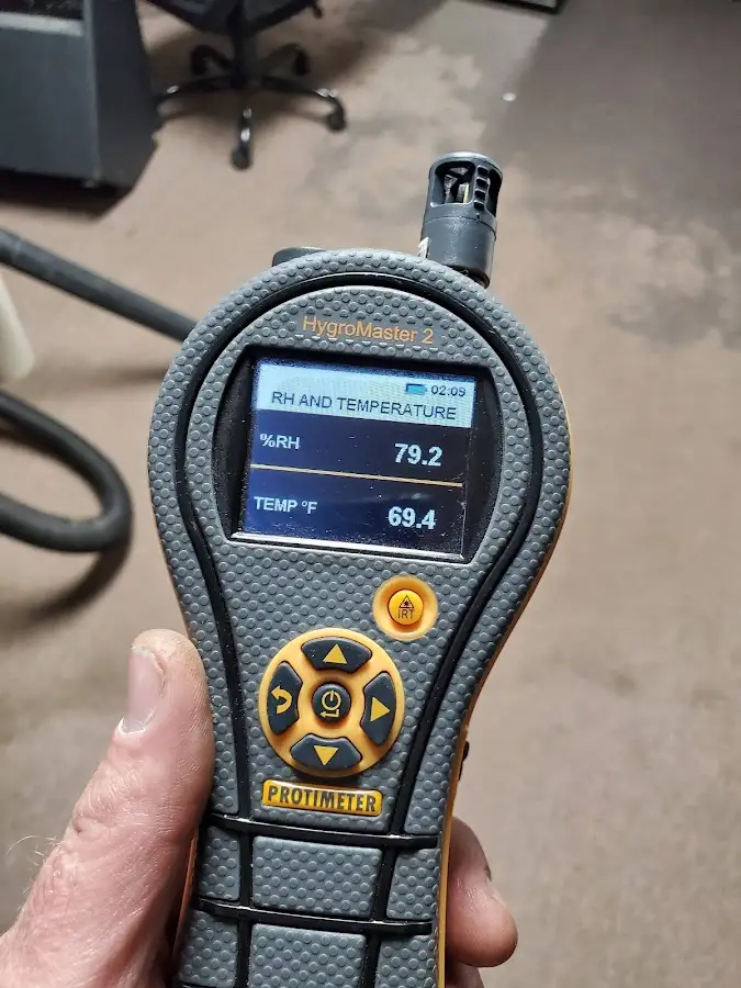 Moisture meter humidity assessment for Fire & Smoke Damage Restoration in Granite Shoals